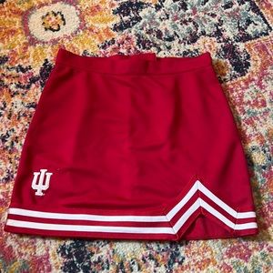 IU Indiana University Red Cheerleading Skirt size Small